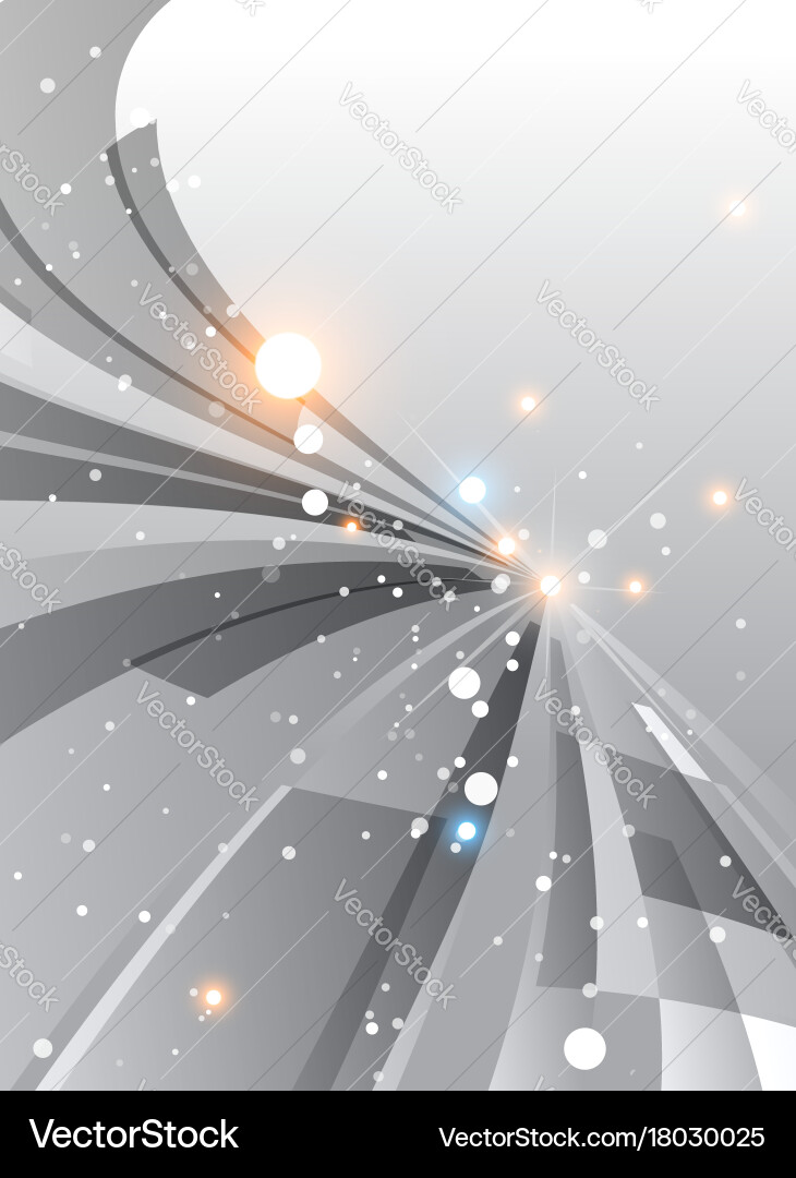 Dynamic Space Background vector image