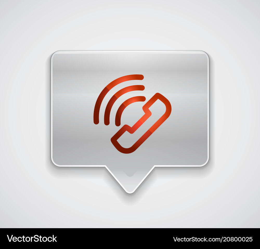 Phone support web button Phone support web button vector image