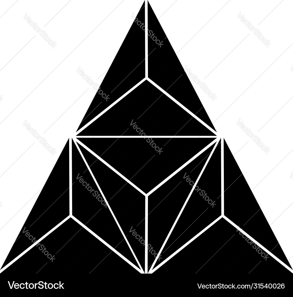 Abstract background with triangle Abstract background with triangle vector image