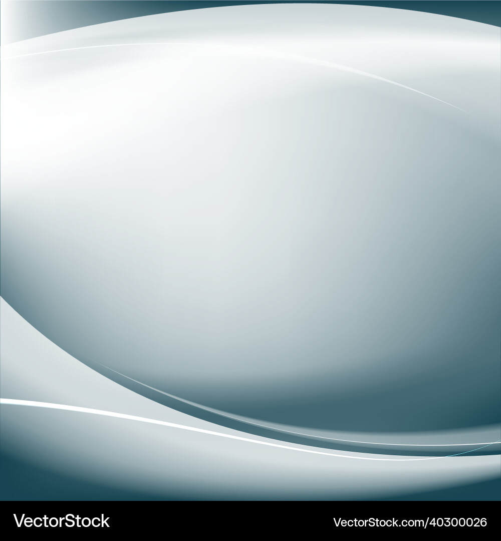 Abstract blurred background with waves vector image