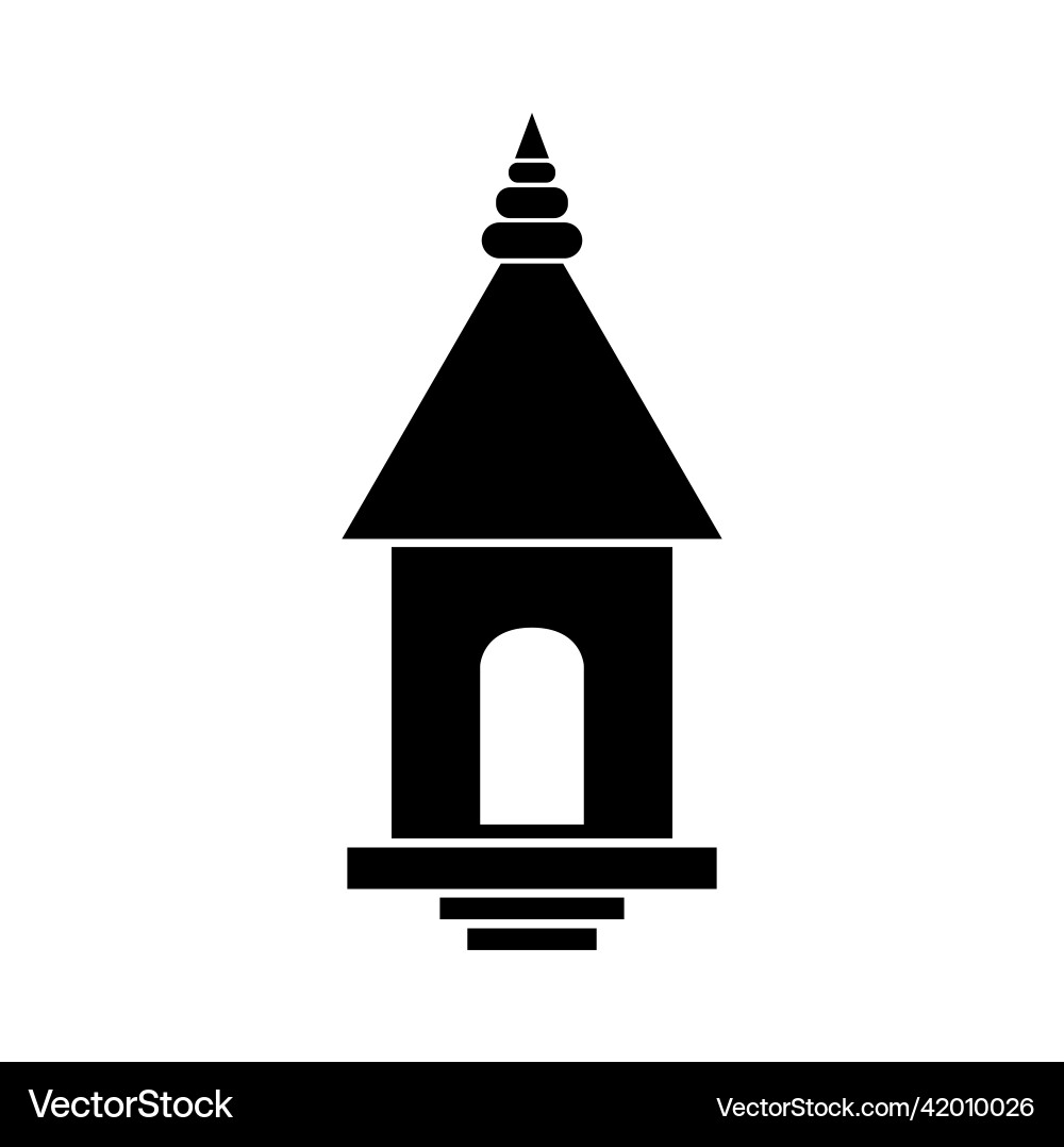 Temple within villa project in Katargam – spiritual space inside gated bungalow community for peaceful living.