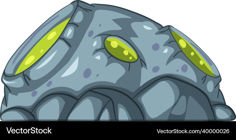 Outer space object in cartoon style Outer space object in cartoon style Vector Image
