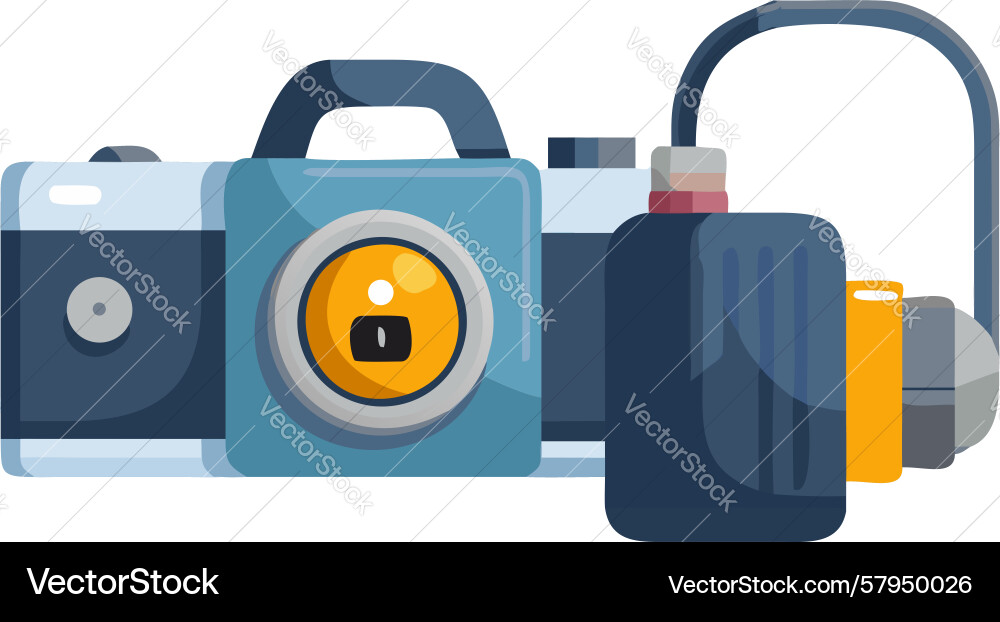 Wireless Camera Remote Monitoring Icon Vector Image