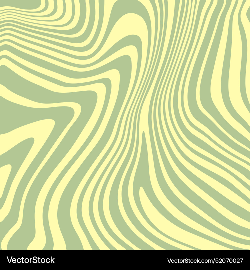 Retro background with a psychedic swirl pattern vector image