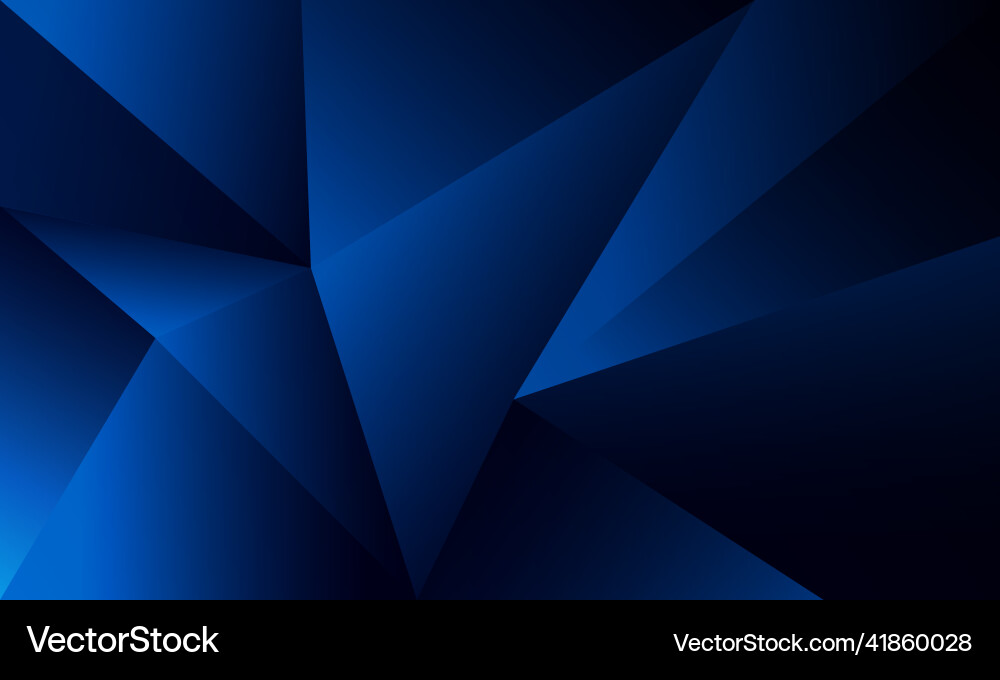 Abstract blue polygon triangles shape background Abstract blue polygon triangles shape background vector image