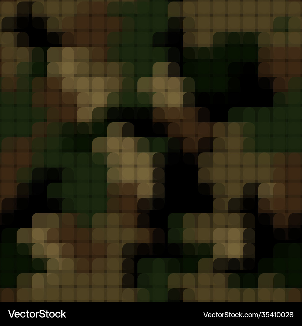 Abstract seamless pattern with khaki colored vector image