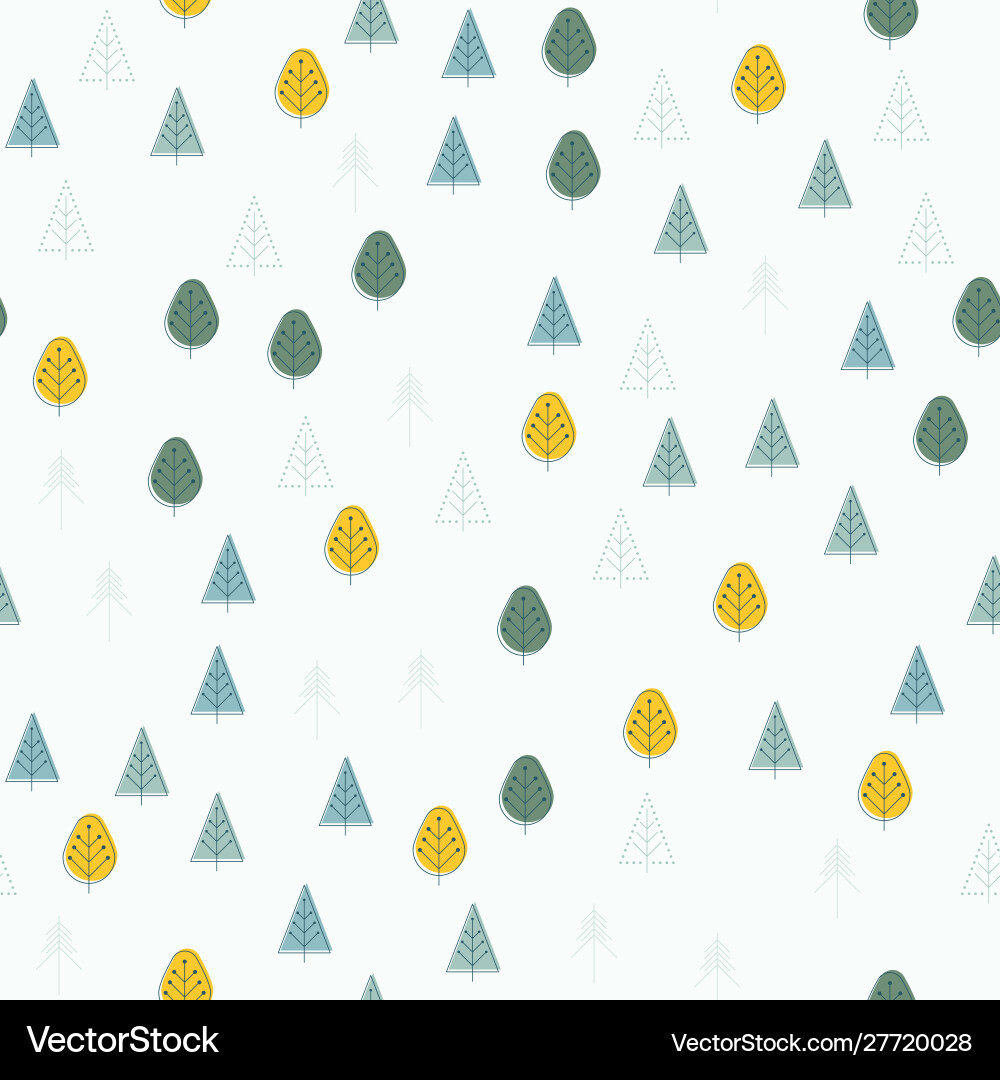 Autumn pattern background in scandinavian Autumn pattern background in scandinavian Vector Image