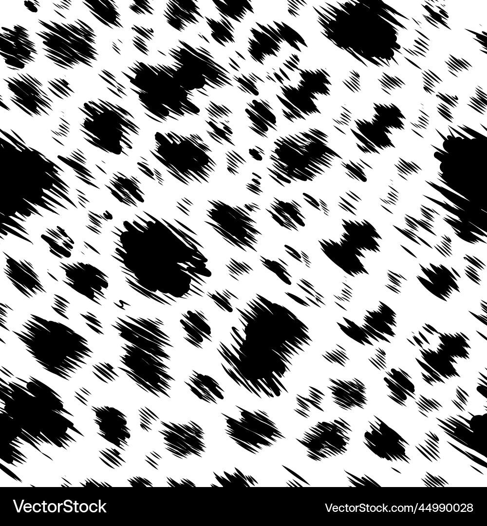 Dalmatian Spot Pattern vector image