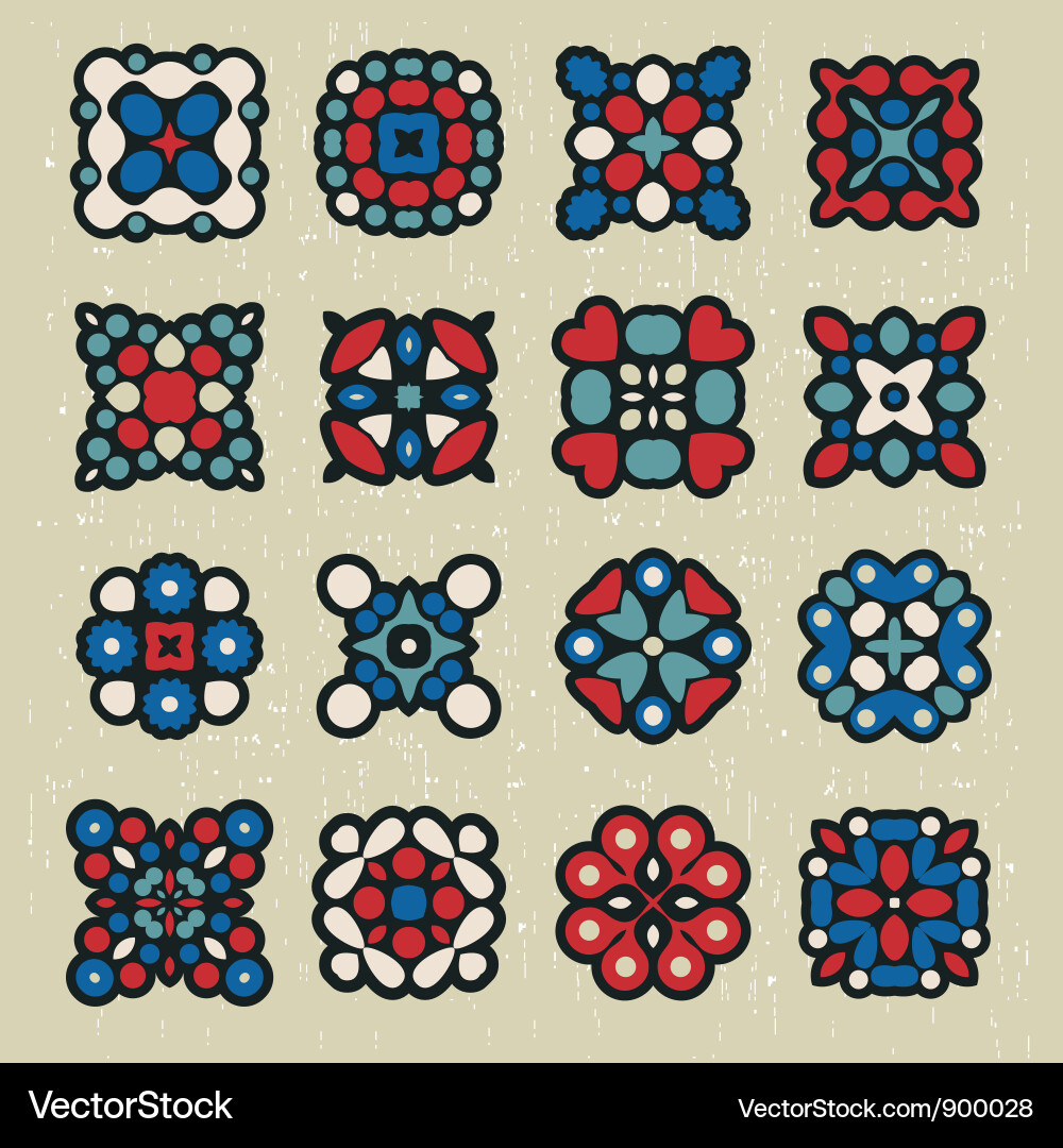 Kaleidoscopic Patterns vector image
