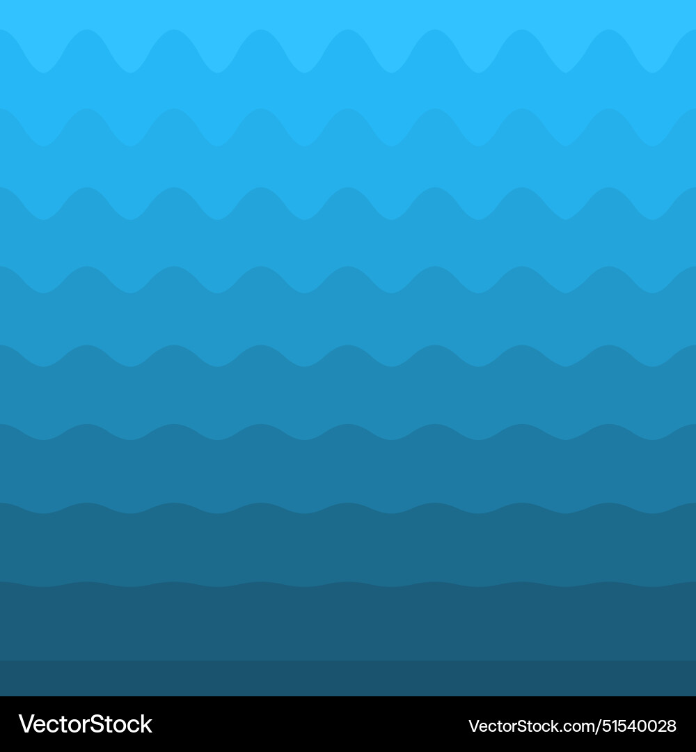Wave line and wavy zigzag pattern Wave line and wavy zigzag pattern vector image
