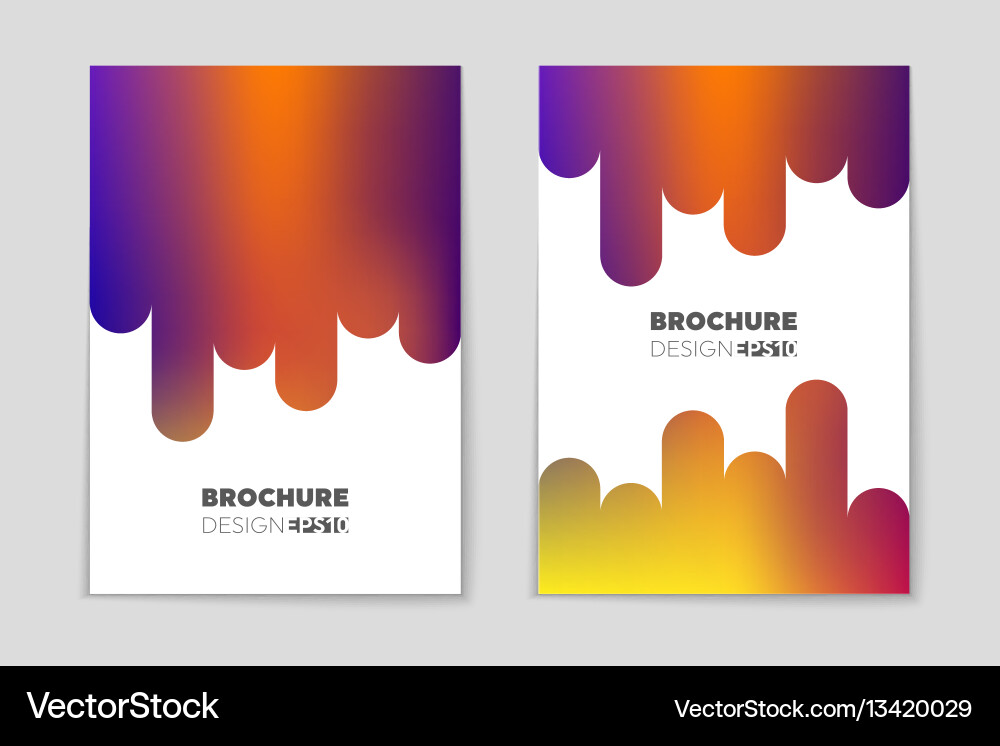 Abstract layout background set for art Abstract layout background set for art vector image