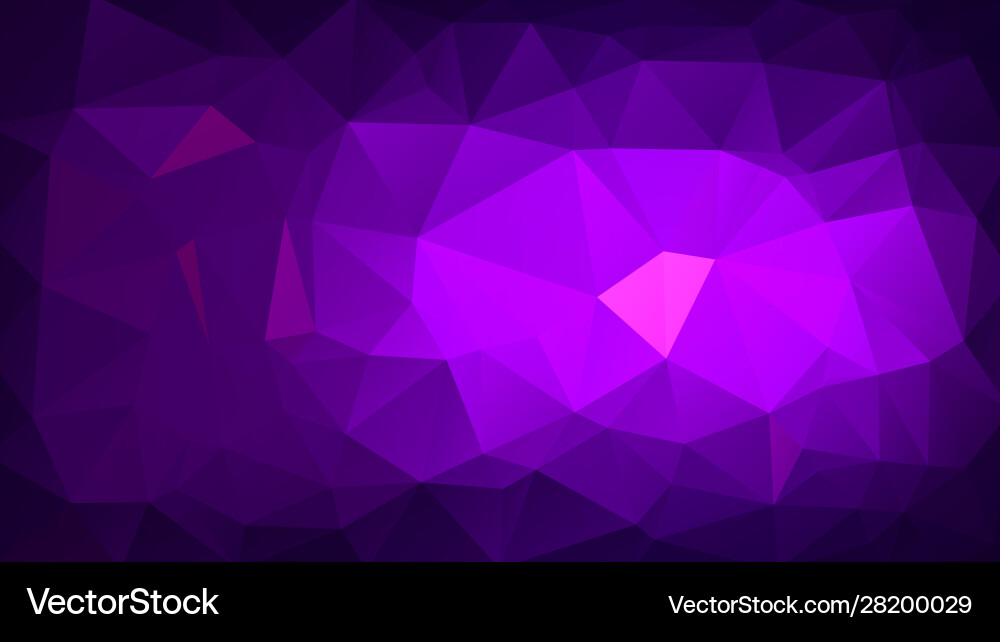 Abstract polygon pattern modern low poly triangle vector image