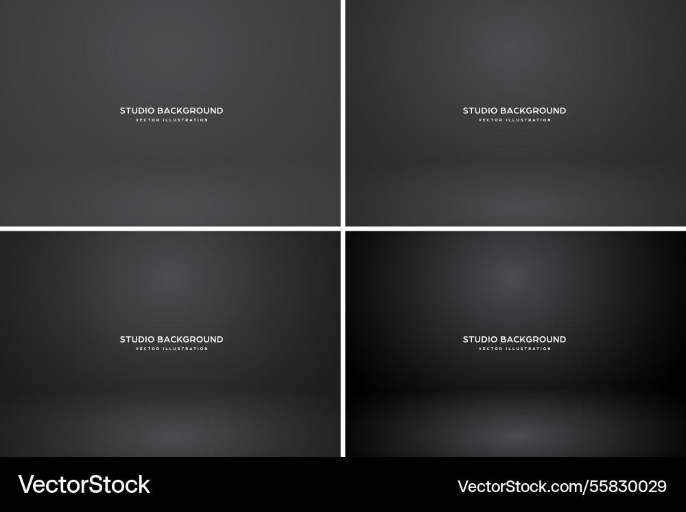 Empty studio abstract background soft spotlight Vector Image