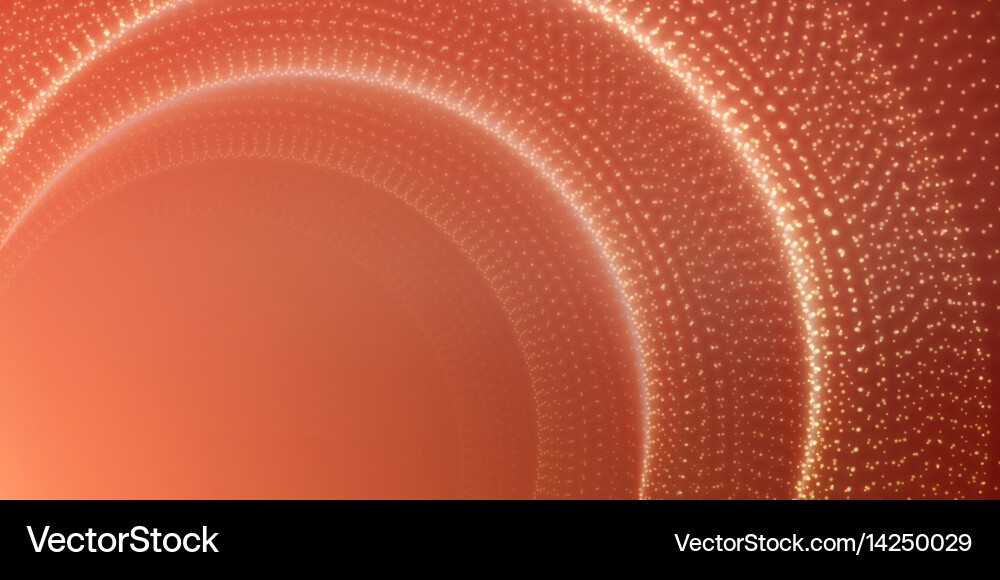 Infinite space background tunnel vector image