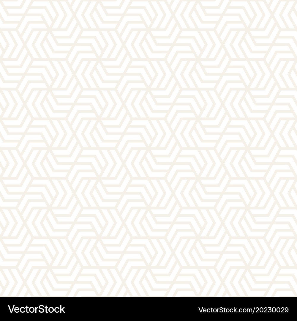 Subtle Hexagonal Grid Pattern vector image