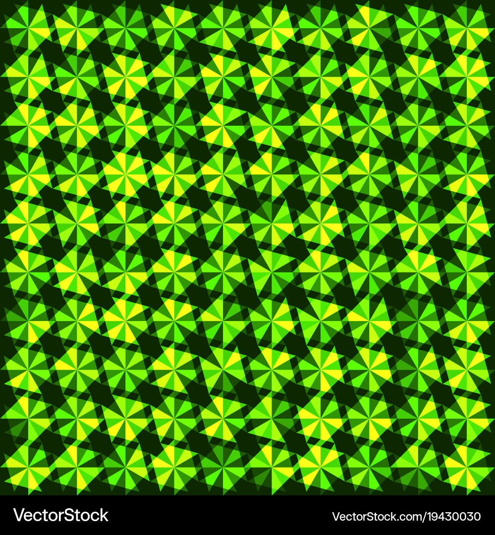 Abstract background of triangles vector image