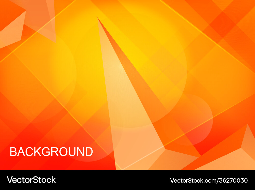 Abstract design with triangles circles vector image