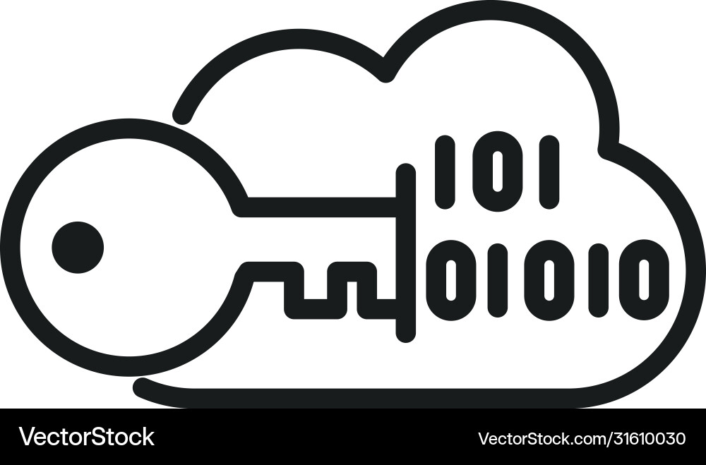 Cyber security and information or network Vector Image