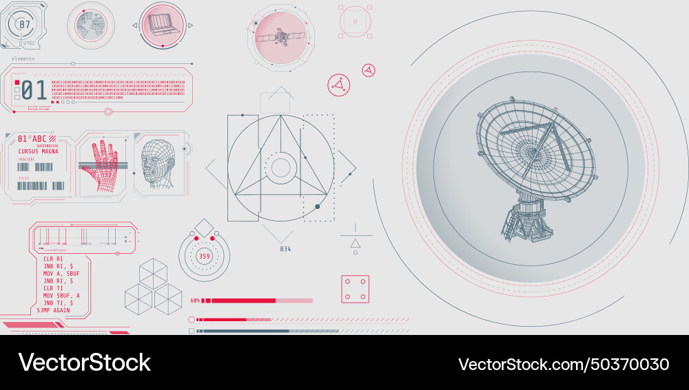 Design elements for infographic of data Design elements for infographic of data vector image