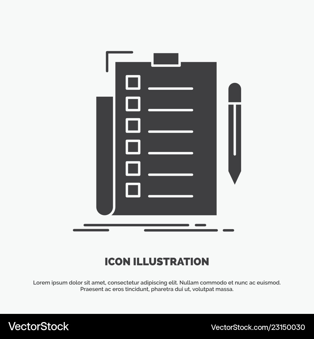 Expertise checklist check list document icon Expertise checklist check list document icon vector image