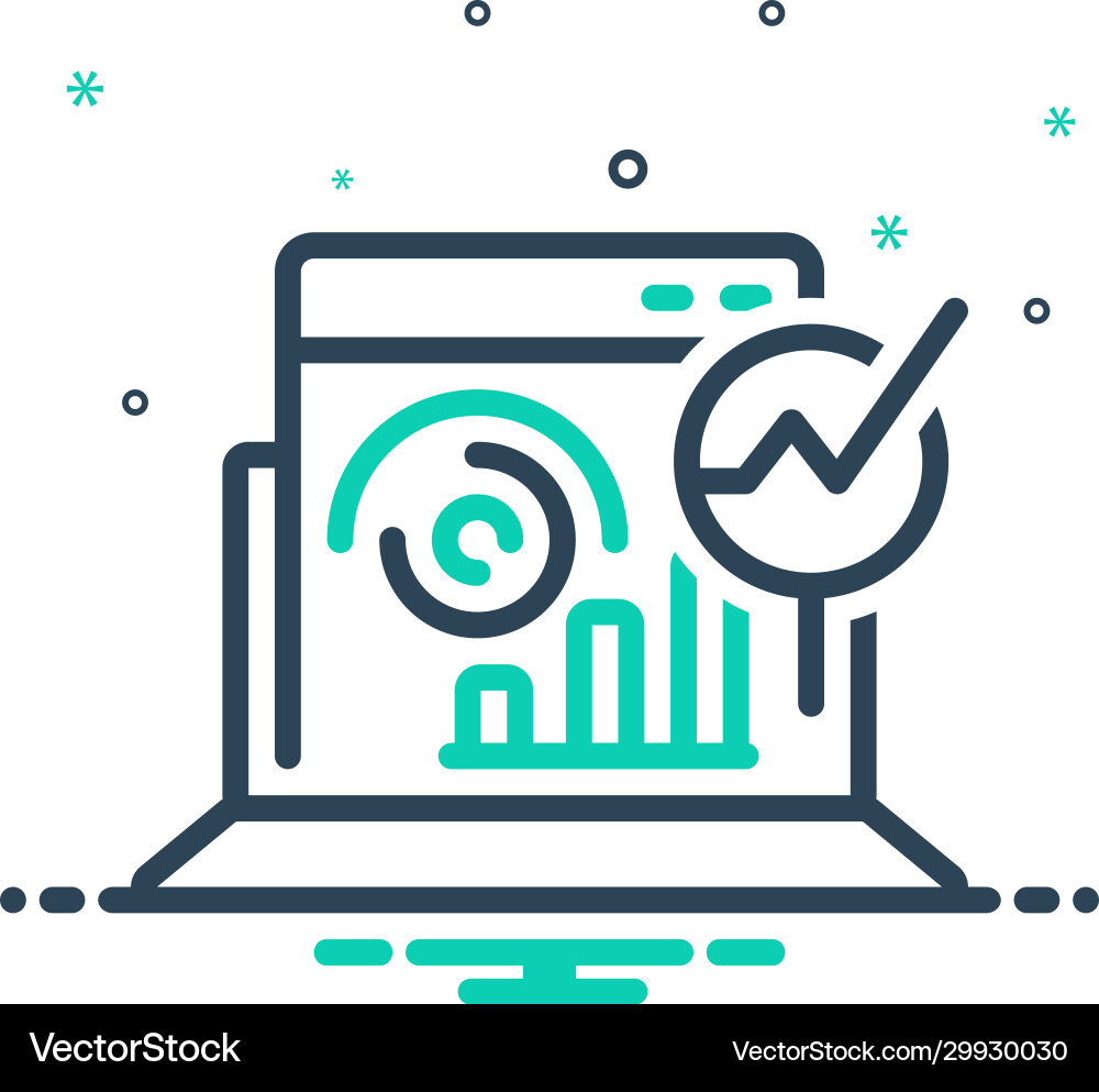Web analytics Vector Image