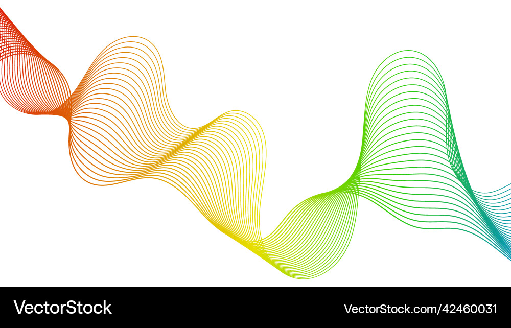 Abstract backdrop with wave gradient lines Abstract backdrop with wave gradient lines vector image
