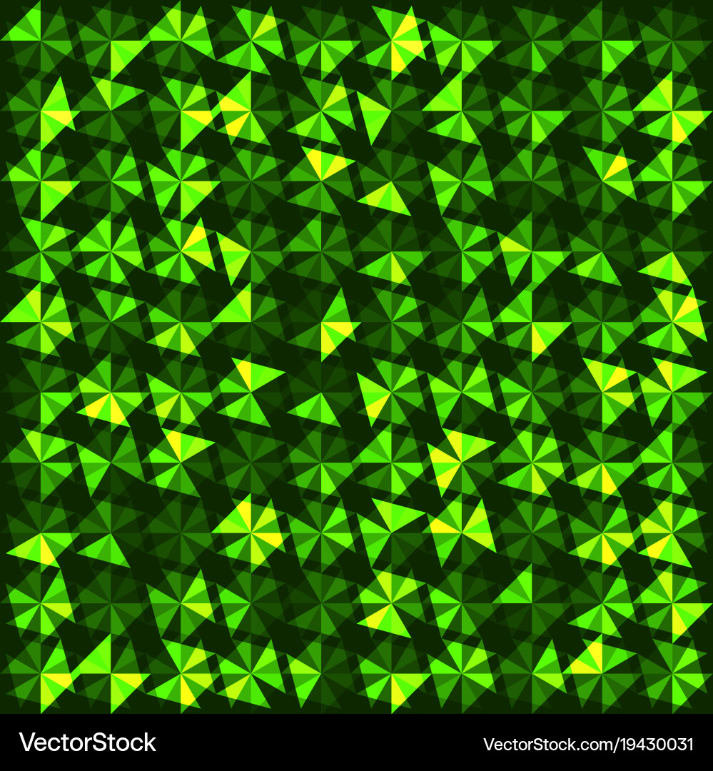 Abstract background of triangles vector image