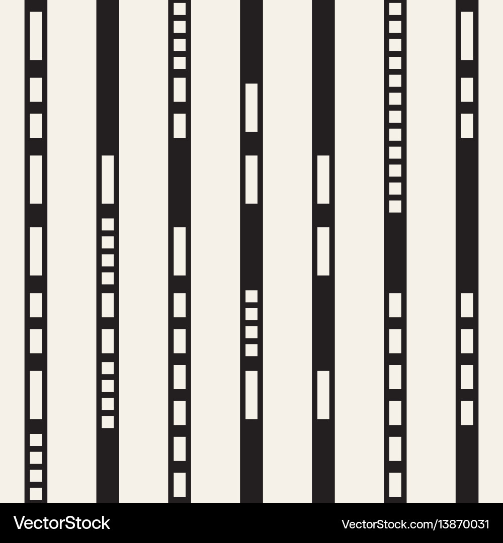 Black and white irregular dashed lines pattern Black and white irregular dashed lines pattern vector image