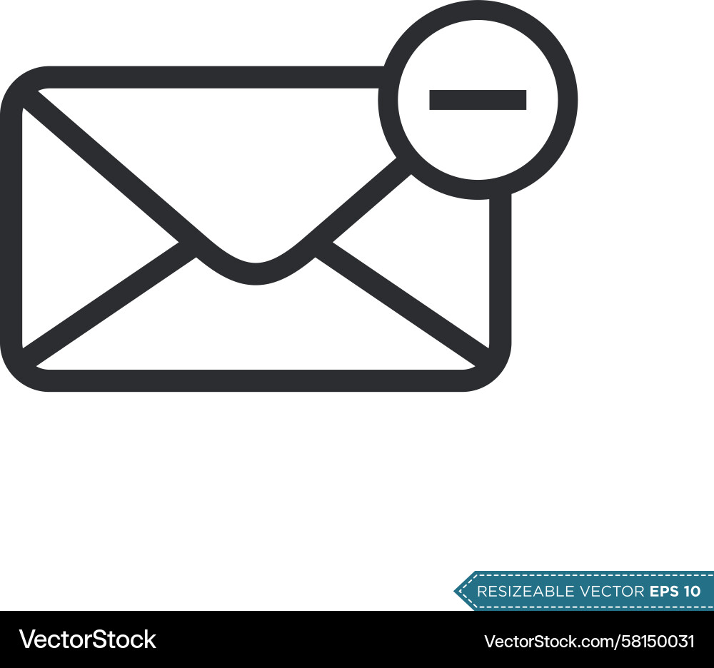 Email Envelope Icons - Inbox Outbox Forward Vector Image