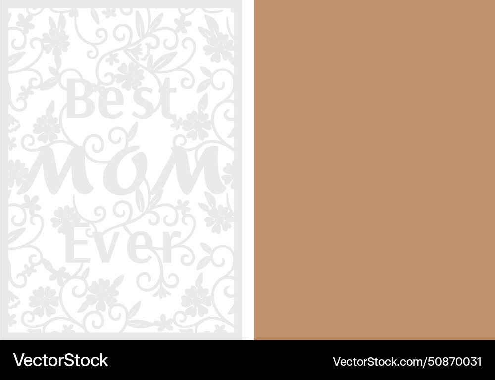 Postcard set layered templates Royalty Free Vector Image