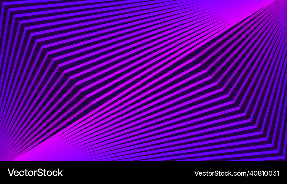 Purple lineart abstract gradient background design vector image