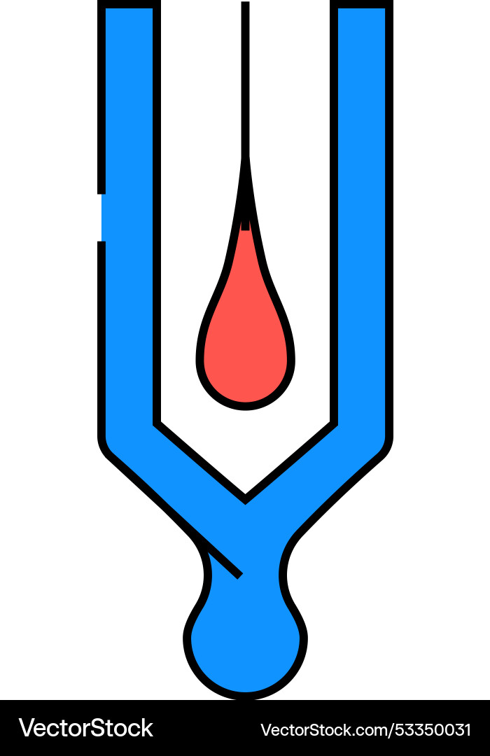 Tilak mark icon color Tilak mark icon color vector image