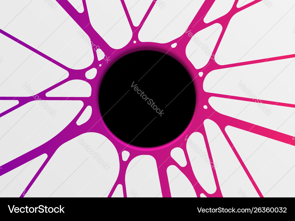 Abstract hole template with colorful pattern Abstract hole template with colorful pattern vector image