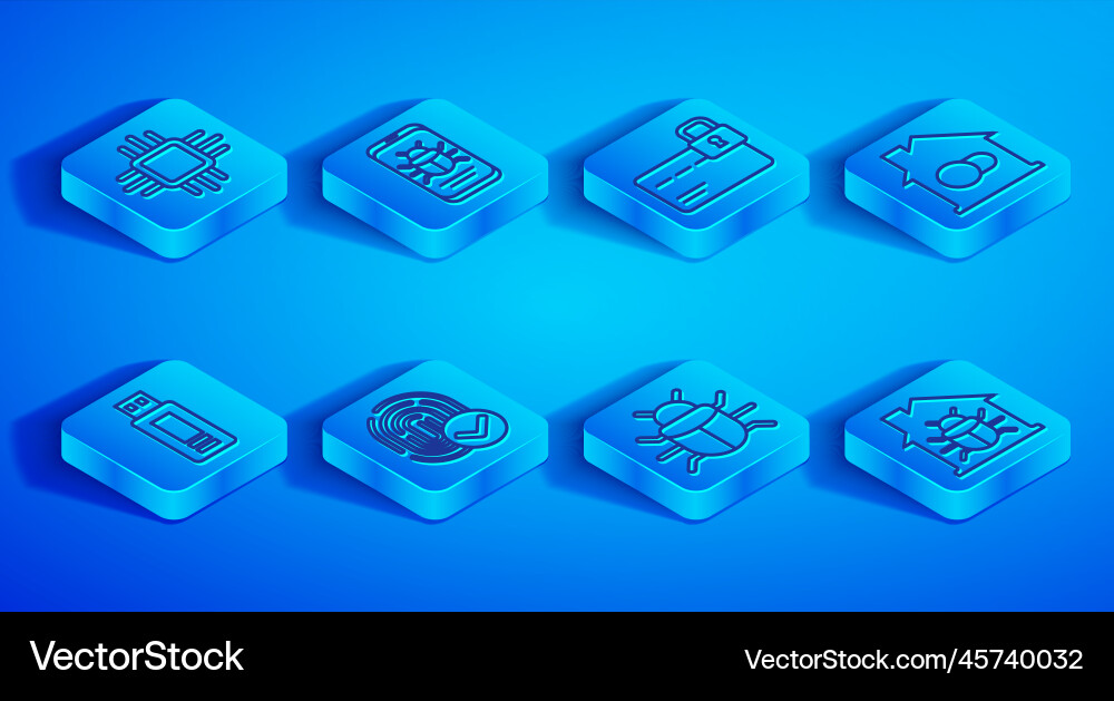 Set line processor with microcircuits cpu system Set line processor with microcircuits cpu system vector image