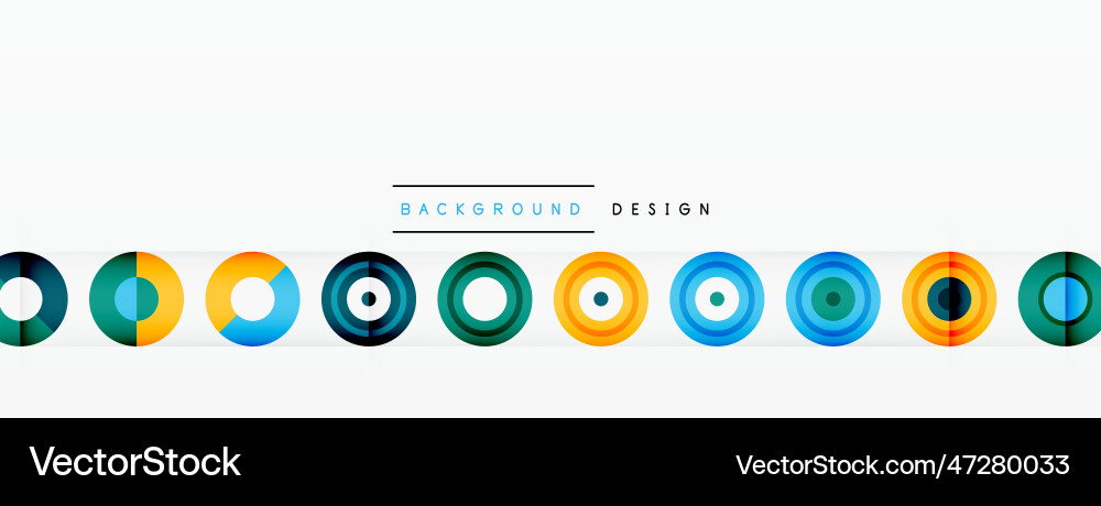 Abstract background with circle symmetric grid Abstract background with circle symmetric grid vector image