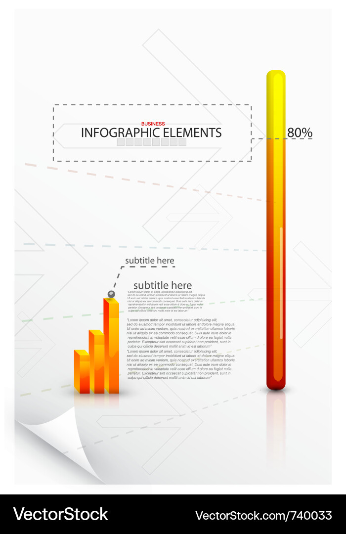 Data Charts & Graphs vector image