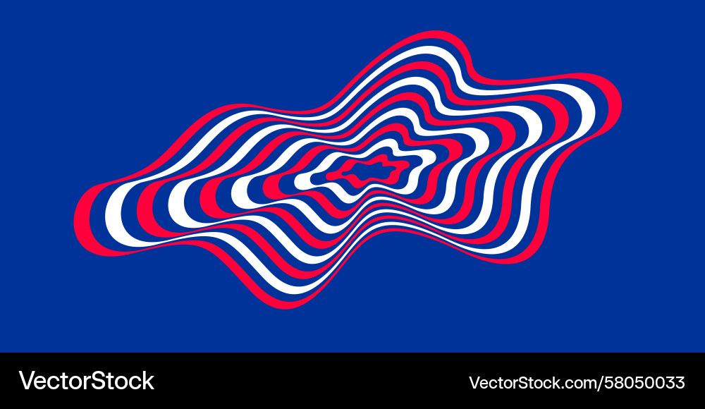 Dynamic Wave Abstract Background Vector Image