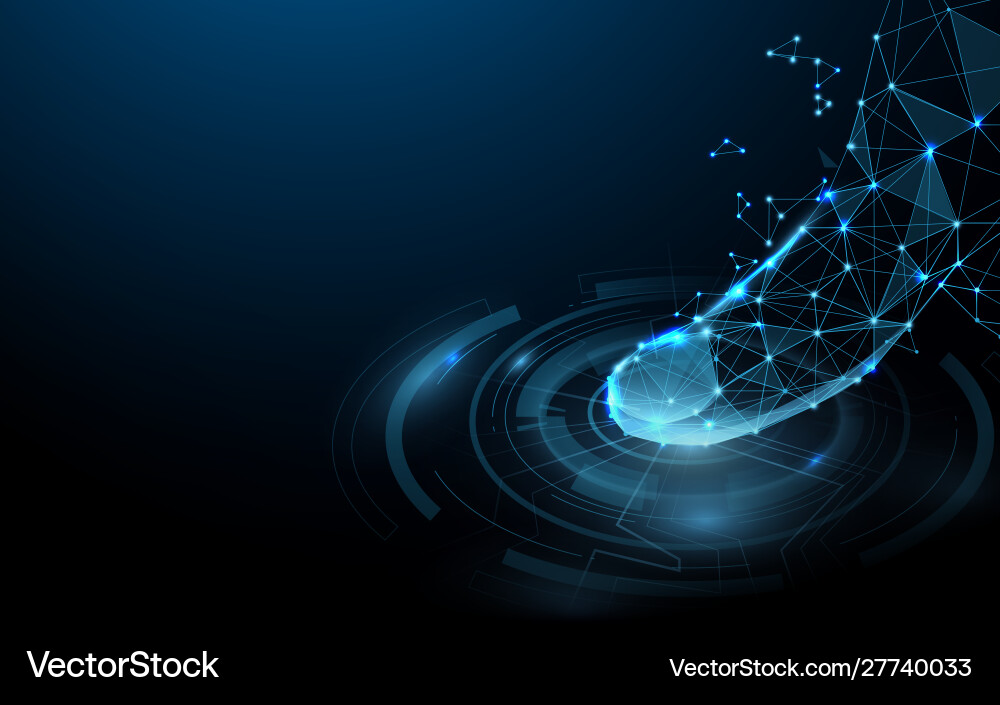 Scanning fingerprint form lines and particle Scanning fingerprint form lines and particle vector image