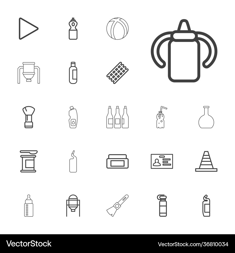 22 plastic icons (36810034) – Free Vector | VectorStock