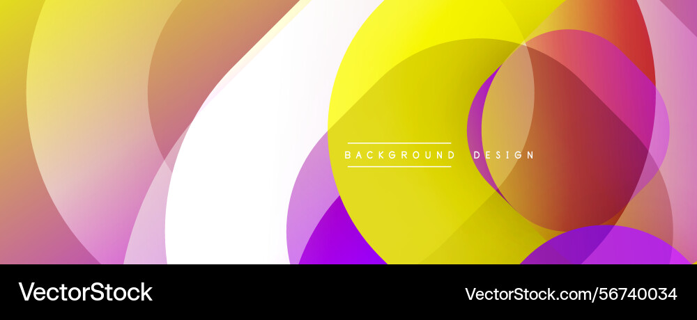 Abstract colorful layers create dynamic visual Abstract colorful layers create dynamic visual vector image
