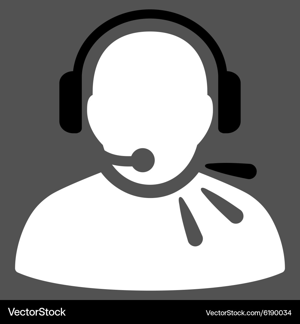 Operator message icon Vector Image
