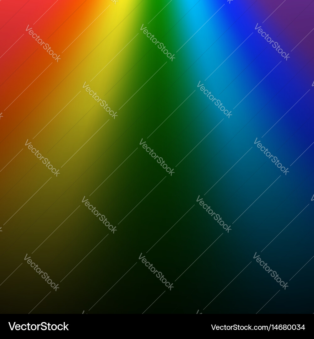 Rainbow gradient background mesh vector image