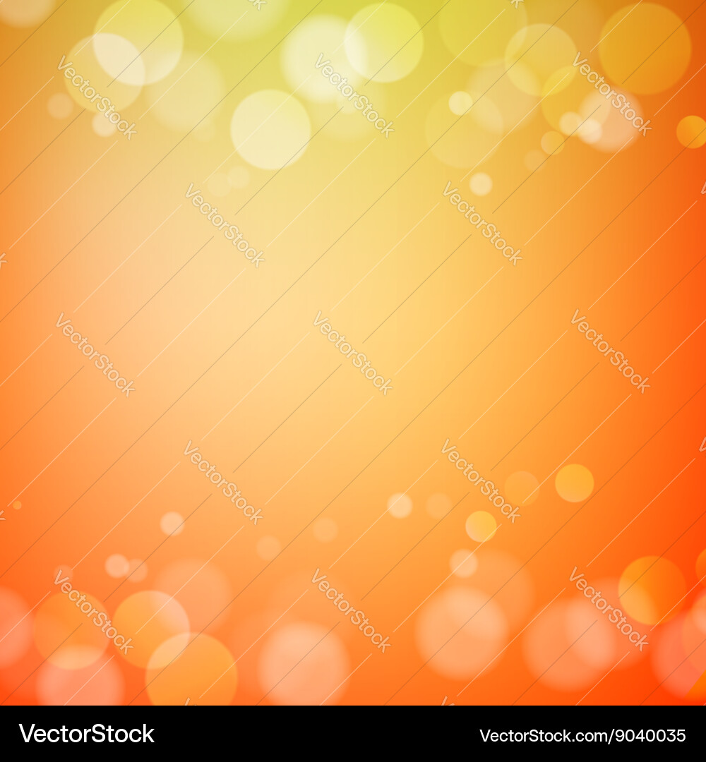 Abstract bokeh sparkles on blurred background vector image