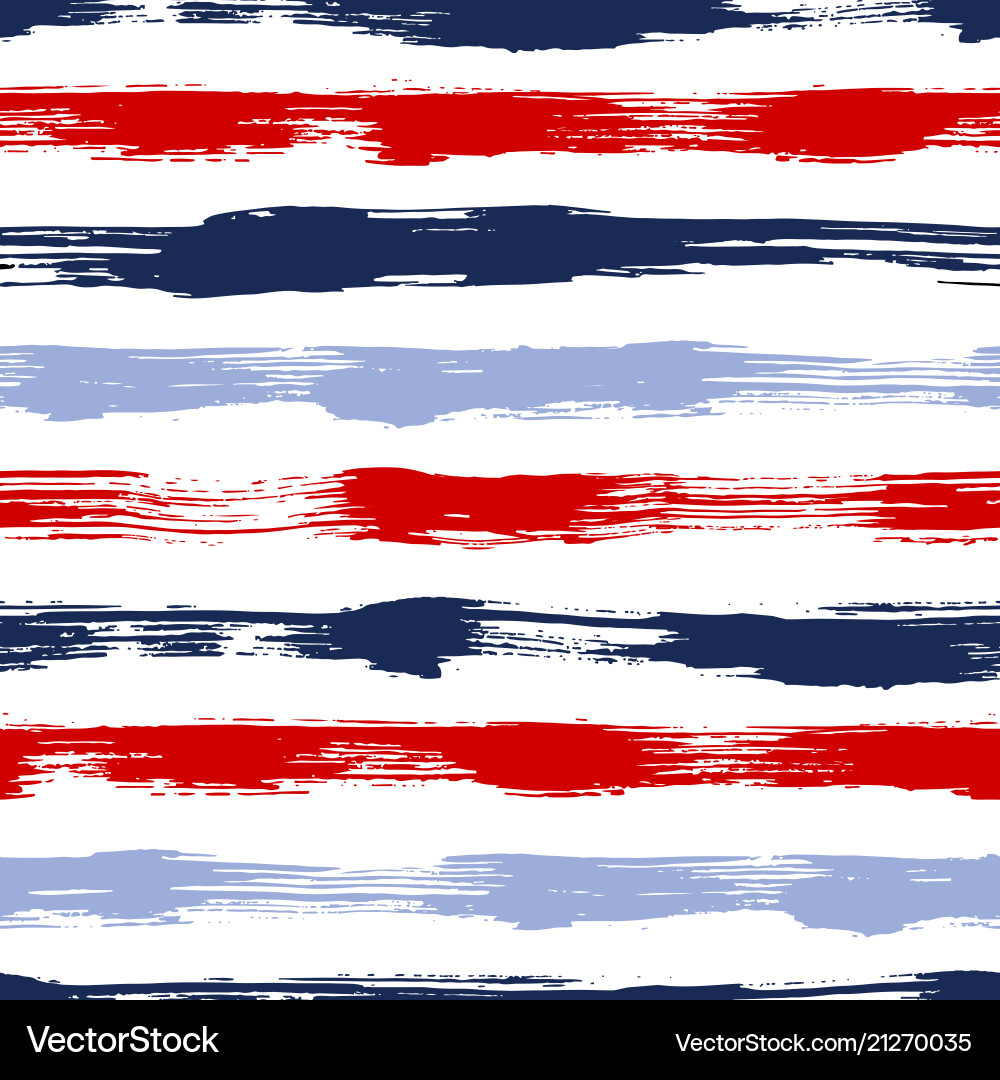 Brush Stripe Pattern vector image