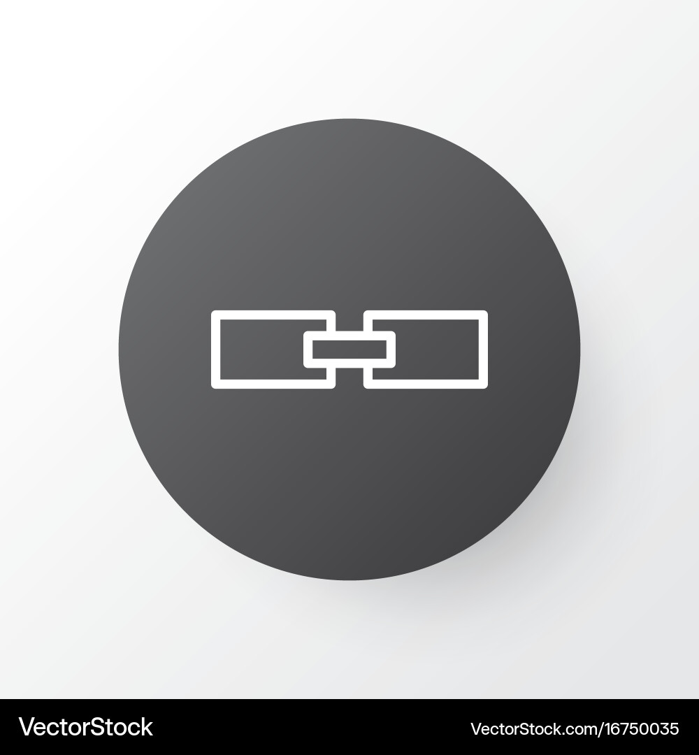 Linked data icon symbol premium quality isolated Vector Image