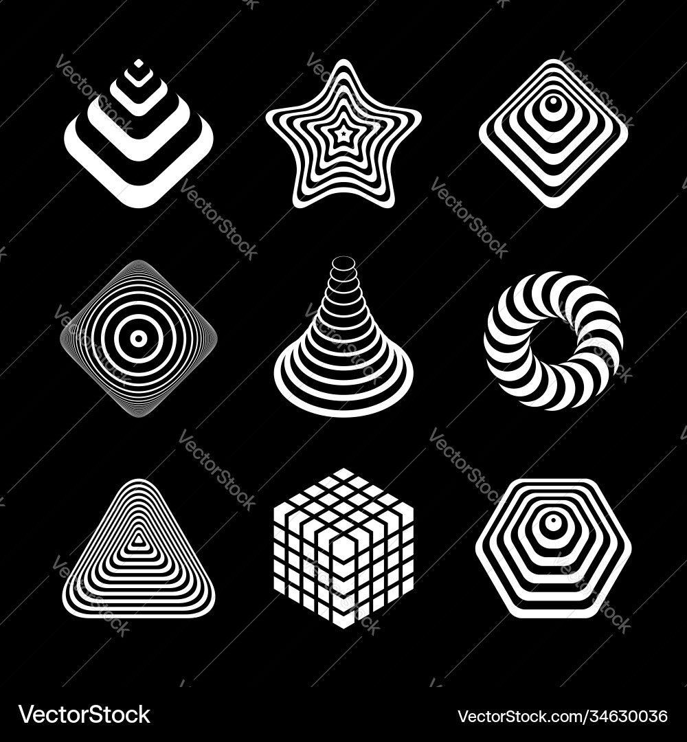 Design elements set Design elements set vector image