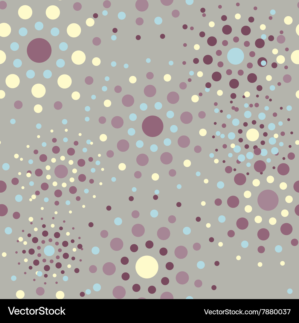 Circles seamless pattern background Vector Image