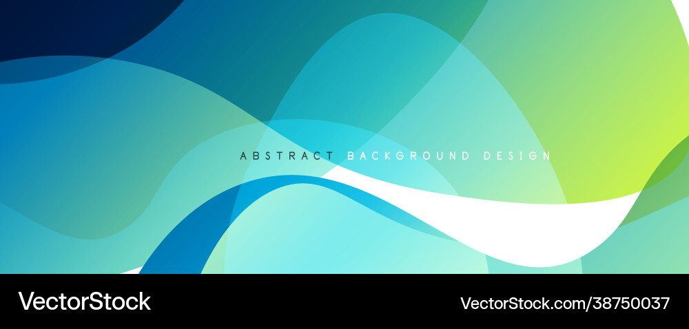 Fluid Color Gradient Abstract Background vector image