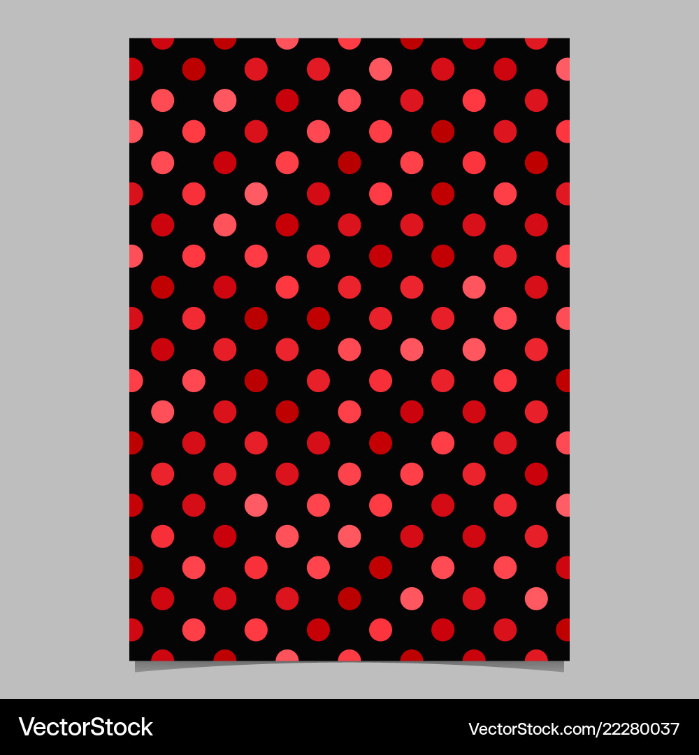 Geometric circle pattern page background vector image