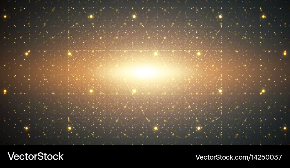 Infinite space background matrix vector image